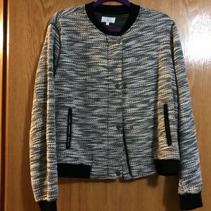 LAST WEEK AVAIL- Lou & Grey Bomber/Varsity Jacket